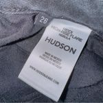 Hudson Jeans Women's Dark Gray Hedi High Rise Flare Jeans in Nebula size 26 Photo 6