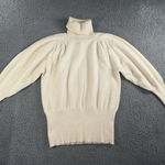 Semplice Turtleneck‎ Sweater Women Small Angora Wool Balloon Puff Sleeve Photo 0
