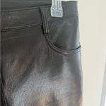 Aritzia (Wilfred) Black Pleather Pant Size 8 Photo 2