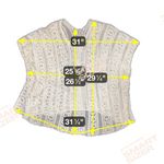 Unbranded Women NA‎ Crochet Embroidery White Swim Cover Up Tunic Poncho Casual Size undefined Photo 4