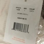 ANDIE NWT  The Asbury Ribbed One Piece Swimsuit UPF 50+ Removable Cups L White Photo 4