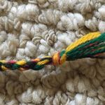 Handmade Rasta weaved bracelet Photo 1
