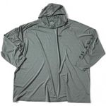 AFG American Fishing Tackle Co Mens Gray Long Sleeve Hooded Performance Shirt Size 5X Photo 0