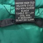 Lucky Brand  Down Puffer Jacket Zip Front Hoodie Junior's Size Medium Kelly Green Photo 11