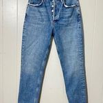 AGOLDE Riley Crop Blue Denim Jeans Size 24 Photo 0