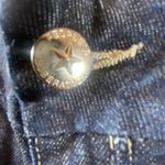 People's Liberation Flare Jeans womens 31 USA Made Low Rise Dark Wash Pockets‎ Blue Photo 10