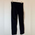 Franne Golde Classic Magic Slim Straight Leg Black Pants Size 12 Photo 3