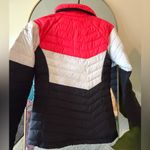 Columbia  Orange and White Puffer Jacket Photo 9