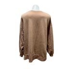 Z Supply  Women's Beige Long Sleeve Crew Neck T-Shirt Size S Photo 2