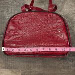 Elizabeth Arden red snakeskin makeup/cosmetics bag Photo 4