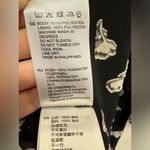 Reiss  Yvette floral lace appliqué bell sleeve dress 10 black and white tea party Photo 6