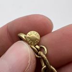 J. Crew Women's Tortoise Chain Link Collar Necklace Jewelry Gold Brown One Size Photo 6