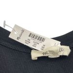 Madewell  Mixed Poplin Scoopneck Maxi Dress Black Plus Size XXL NWT Capsule Photo 7