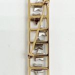 Vintage 90s Mary Kay Ladder of Success Star Brooch Pin Gold Tone Blue Stones Photo 1