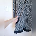 Missoni for target black and whit striped space dye knit shirt dress xs Photo 4