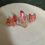 Free People Handmade quartz crystal hair barrette clip Photo 1