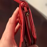 Bottega Veneta Red Wallet With COA Photo 5