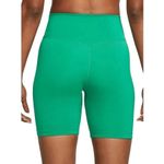 Nike One Mid-Rise 7" Bike Shorts, Neptune Green, Size Large, New with Tag Photo 4