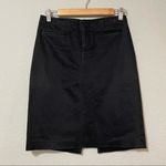 Armani Exchange AX Black Pencil Skirt Womens 0P Straight Preppy Dark Academia Photo 0