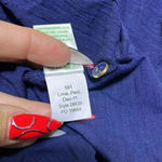 Lilly Pulitzer Ruffle Polo Top Navy Blue Casual Coastal Clean Girl Cotton Photo 10