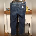 7 For All Mankind Josefina Skinny Boyfriend Distressed Jeans Photo 2