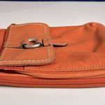 Fossil  Orange Leather Crossbody Bag Photo 5