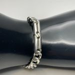 Gucci Infinity Knot Chain Bracelet Sterling Silver 925 - Preowned Photo 6
