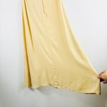 Reformation  skirt with slit in buttercup NWT Photo 12