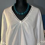 Peck & Peck Size XL V Neckline Blouse Photo 1