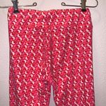 LuLaRoe  geometrical heart pattern Valentine’s Day colors ankle length leggings Photo 4