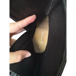 Time and Tru Black Faux Leather Ankle Boots Women’s Size 8 Block Heel Square Toe Photo 5