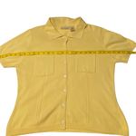 Apostrophe Canary Yellow Cardigan, Large Photo 5