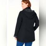 Woman Within  Dot Trim Raincoat Photo 1