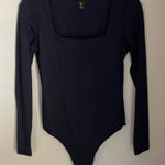 House of Harlow 1960 Black Bodysuit Photo 0