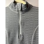 ALBION FIT Albion Grey Zig Zag 1/4 Zip Pullover Sz. XS Photo 6