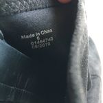 ASOS Chunky Heeled Ankle Boots Side Zipper Sock Size UK 6 US Size 7 Black Bootie Photo 4