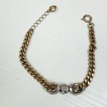 Juicy Couture Vintage  Gold Tone Bow Bracelet Y2K Photo 4