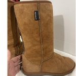Warmbat Australia Suede Boots Women’s 8 Or Men’s 7 Unisex Brown Photo 2