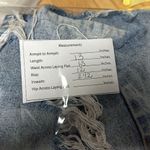 ZARA High Rise Blue Distressed Denim Light Blue Sz 4 Photo 7