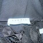 Sandro Noya wrap-effect macramé lace-paneled crepe jumpsuit EUR 40 US L (12-14) Photo 4