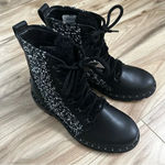 Sorel  | Women’s Lennox™ Lace Cozy Boots Moto Micro-fleece Leather Shearling | 8 Photo 0