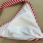 Forever 21 Blue/Red Striped Bikini Top Photo 2