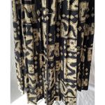 Leslie Fay Vintage  Multi-Color Pleated Midi Skirt Photo 2