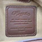 Fossil Vintage Shoulder Bag Tapestry Palm Tree Sunset Purse Brown Strap Photo 11