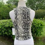 Balance Collection NWT  Snake Print Cropped Yoga Athletic Racerback Tank M Photo 3