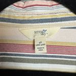 Terra & Sky  NWT Striped Long Sleeve Button Down H38 Photo 2
