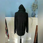 prAna NWT Milani Tunic Sweater Hoodie Top Dress ~ Black ~ XS Photo 3