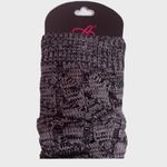 Leg Warmers 1Pakc/ One Size Black/ Gray Color Black Photo 4
