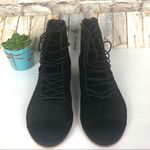 Kelsi Dagger NEW  Brooklyn Hendrix Lace Up Gladiator Sandal Black Open Toe Photo 1