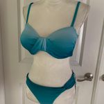 a.Che 2 pieces winslet laguna ombre bikini swimsuit set Blue Photo 5